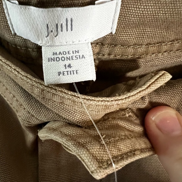 J.Jill light brown sugar wide leg new with tag pants - Picture 4 of 6